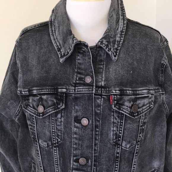 NWT! LEVI'S Size 2X denim button down jacket - Picture 2 of 8